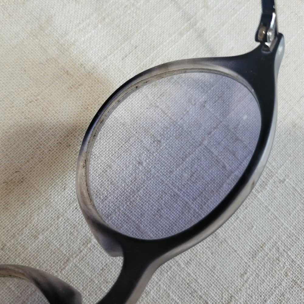 Ray-Ban Optics Eyewear Sunglasses Clear Lens RB4243 6225/19 Italy Unisex Round